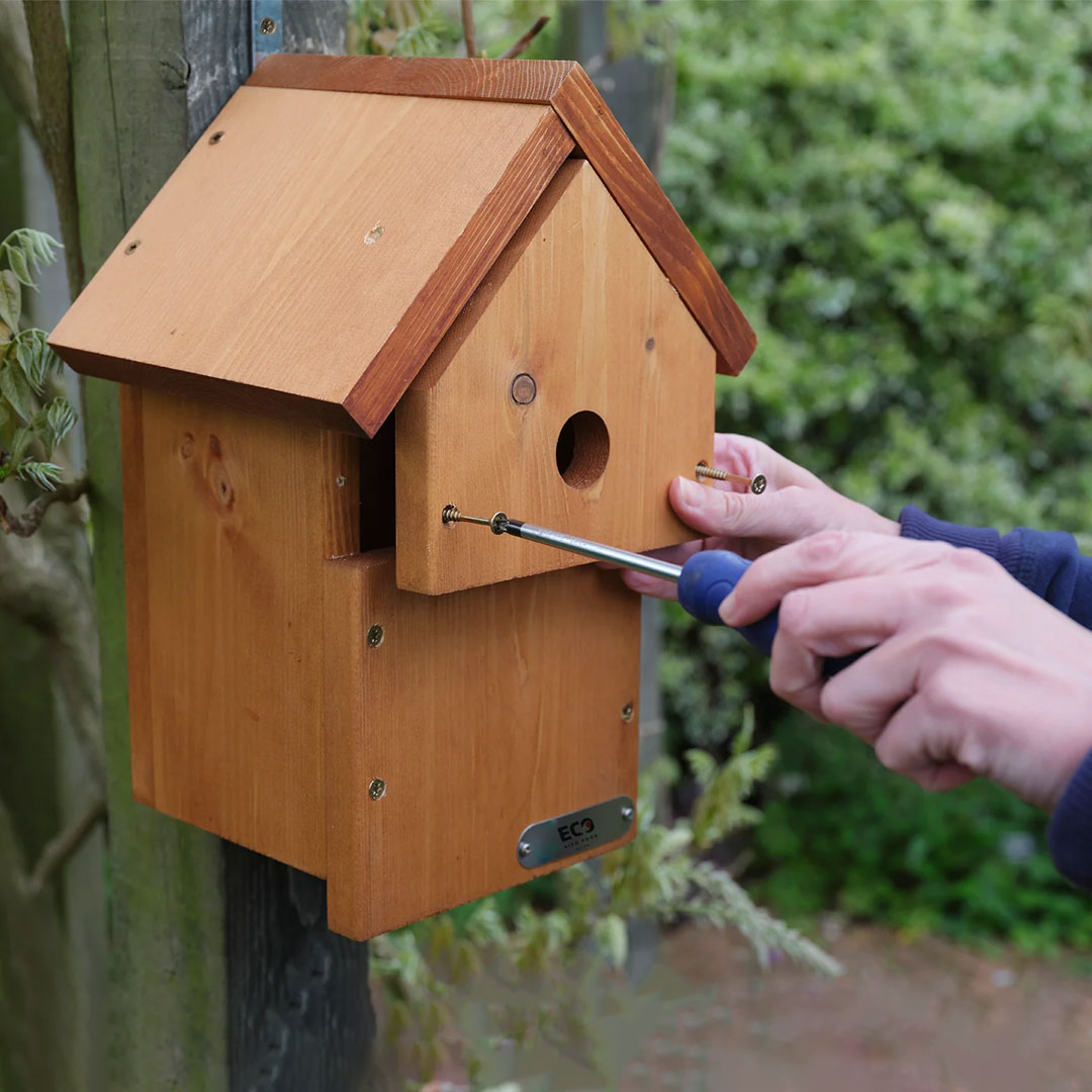 Wooden Bird Box- EcoBird Food